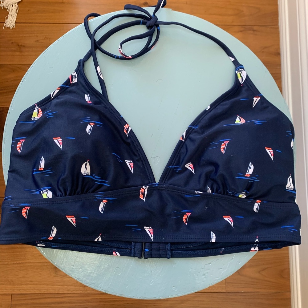 Cute Sailboat Bikini Top